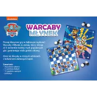 4. Trefl Warcaby i Młynek Paw Patrol