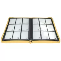 2. Ultra Pro: Vivid 9-Pocket Zippered PRO-Binder - Yellow