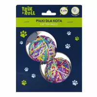 1. Trik&Roll Zabawka Dla Kota Piłka 6cm 2szt 560724
