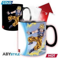 3. Kubek Termoaktywny Dragon Ball - Goku vs Buu - 460 ml