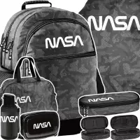 1. Paso Zestaw Szkolny 5el Nasa Camo Plecak PP26NM-116 + Piórnik PP26NM-013 + Worek PP26NM-712 + Torba PP26NM-074