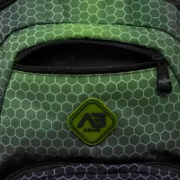 8. ABag Plecak Szkolny AB200 Hexagon Green Ombre 502026037