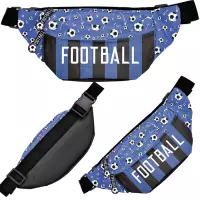 3. Paso Saszetka na Pasek Nerka Football Niebieski PP25NG-511