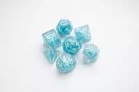 1. Gamegenic: Candy-like Series - RPG Dice Set - Kości do Gry - Blueberry