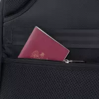 10. R-Bag Plecak Męski na Laptopa 15" z USB Fort Black Z051