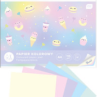 1. Interdruk Papier Kolorowy Pastelowy A4 10 kartek 294166