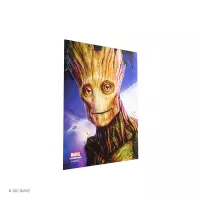 4. Gamegenic: Marvel Champions Fine Art Sleeves (66 mm x 92 mm) Groot 50+1 szt.