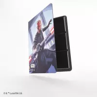 5. Gamegenic: Star Wars Unlimited Card Game - 18-Pocket Album - Darth Maul & Qui-Gon Jinn