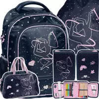 1. Paso Zestaw Szkolny 4el. Akrobatka Plecak PP26AK-260 + Piórnik PP26AK-P001+ Worek PP26AK-712 + Torba PP26AK-074