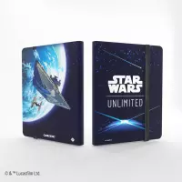 3. Gamegenic: Star Wars Unlimited Card Game - 18-Pocket Album - Album na Karty - Card Back Blue