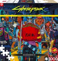 2. Good Loot Comic Book Puzzle: Cyberpunk 2077 Kickdown (1000 elementów)