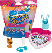 1. Mattel Barbie Kolorowa Niespodzianka Zwierzątka GPD25