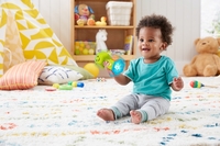 3. Fisher Price Hantelek Muzyczny Malucha Światło Dźwięk PL GFR31