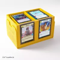 9. Gamegenic: Star Wars Unlimited - Double Deck Pod - Premium Pudełko na Karty - Yellow