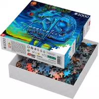 3. Good Loot Imagination Puzzle: Kamil Jakóbczak Biały Wilk / White Wolf (1000 elementów)