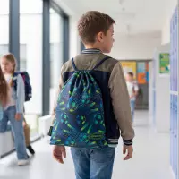 3. AstraBag Worek Szkolny Na Sznurkach AD1 Football 507026011