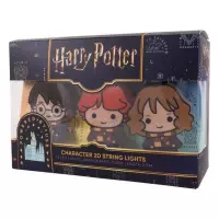 2. Lampki Dekoracyjne Harry Potter - Postacie: Harry, Hermiona, Ron