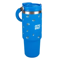 3. Kubek Termiczny z Uchwytem Astro Bot 