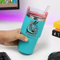 6. Kubek Podróżny Gracza ze Słomką Fortnite - 600 ml