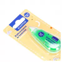 4. Starpak Zakreślacz w Taśmie 5mmx5mb Ścieralny Zielony 578545