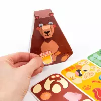 5. Kidea Zestaw Kreatywny 3d ZOO 548854