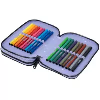 2. CoolPack Jumper 2 Piórnik Dwukomorowy Z Wyposażeniem Kuromi F066031