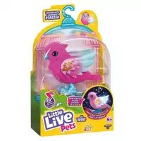 1. Cobi Little Live Pets Ptaszek Ćwierkająco Mówiący Różowy ET26401