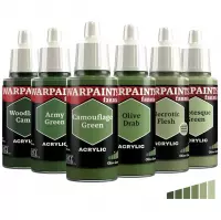 2. The Army Painter: Flexible Triad PLUS+ - Olive Greens