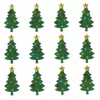 2. Craft With Fun Naklejki Choinka 545827