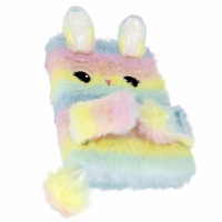 2. Starpak Pamiętnik Pluszowy Notes A5 Rabbit Pastel 527835