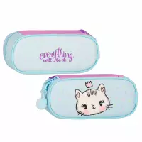 2. Starpak Piórnik Szkolny Tuba Usztywniana Kitty 576198