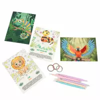 2. Kidea Zestaw Kreatywny Design Studio Animals 607372