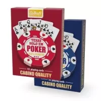 1. Trefl Karty - Plastik Poker  - 1 szt. 