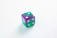 2. Gamegenic: Galaxy Series - D6 Dice Set (16 mm) - Zestaw 12 Kości - Aurora