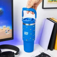 5. Kubek Termiczny z Uchwytem Astro Bot 