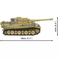 3. Cobi Niemiecki Czołg  Panzer VI Tiger I no 131 ET2734
