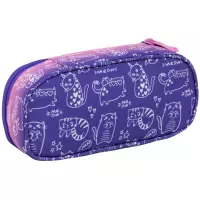 2. AstraBag Piórnik AC6 Saszetka Usztywniona Kitty 503026010