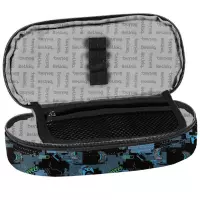 5. BeUniq Piórnik Tuba Usztywniona Blue Game BU25GR-013