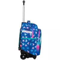 1. Colorino School Jack Plecak Szkolny Na Kółkach Unicorn F107659