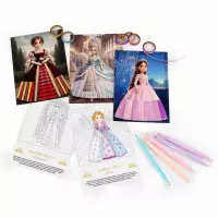 6. Kidea Zestaw Kreatywny Design Studio Princess 607110