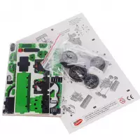 2. Mega Creative Puzzle Drewniane 3D Kombajn 597684