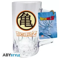 2. Kufel Szklany Dragon Ball - Kame Symbol 