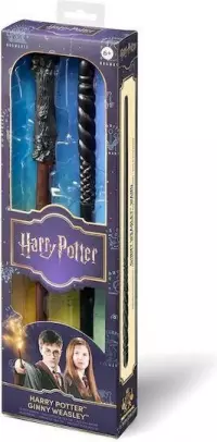 1. Harry Potter Zestaw Różdżek PVC - Harry Potter i Ginny Weasley