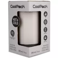 2. CoolPack Kubek Termiczny Metalowy Tom 350ml Grey Z29001