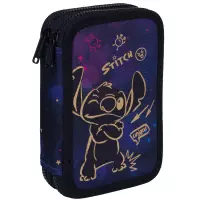 1. CoolPack Jumper 2 Piórnik Dwukomorowy Z Wyposażeniem Stitch Gold F066948
