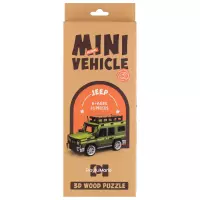 1. Mega Creative Puzzle Drewniane 3D Auto Terenowe 597669