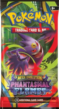 3. Pokemon TCG: Mega Evolution - Phantasmal Flames - Booster (1 szt.)