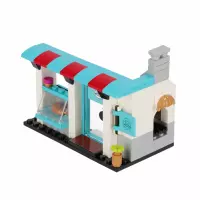 12.  Mega Creative Alleblox Klocki Konstrukcyjne 99 elementów Girl Cukiernia 547905
