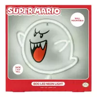 1. Lampka Ścienna Super Mario Neonowa - Boo