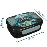 3. Undercover Scooli Śniadaniówka Star Wars Mandalorian SWMO9903